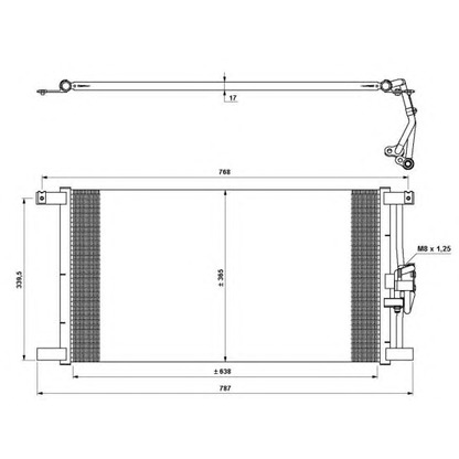 Foto Condensador, aire acondicionado NRF 35640