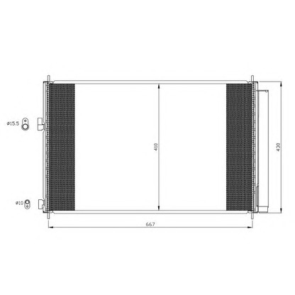 Photo Condenseur, climatisation NRF 35641