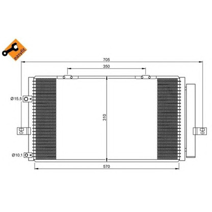 Foto Condensatore, Climatizzatore NRF 35659