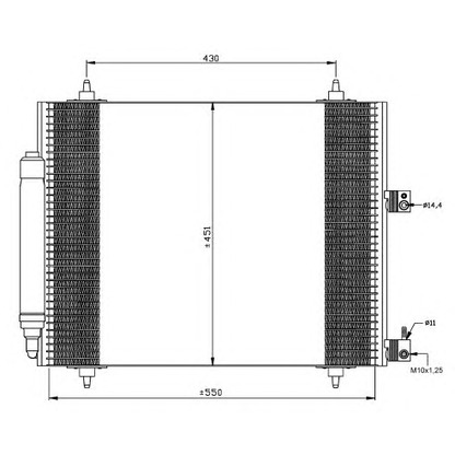 Photo Condenser, air conditioning NRF 35669