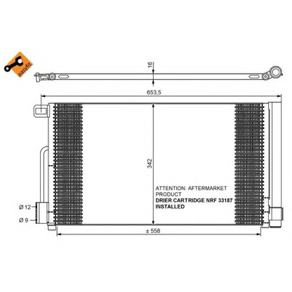 Foto Condensatore, Climatizzatore NRF 35777