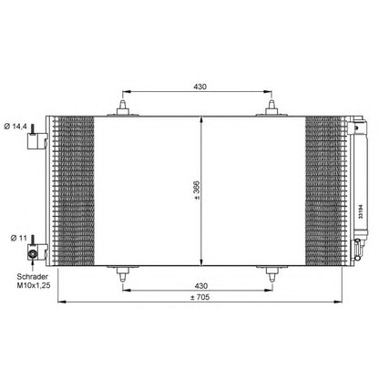 Photo Condenser, air conditioning NRF 35786