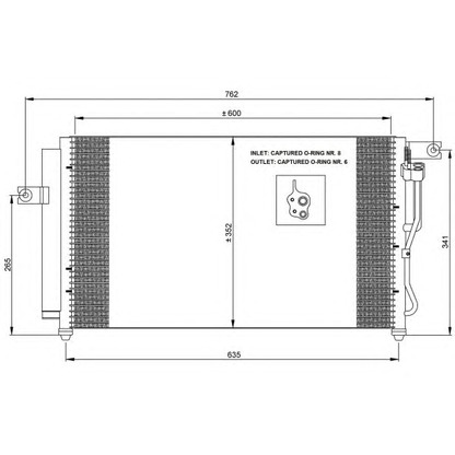 Foto Condensatore, Climatizzatore NRF 35798