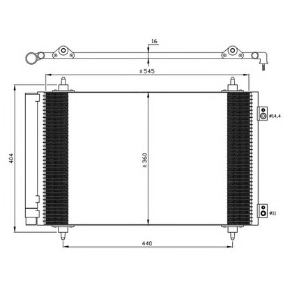 Foto Condensatore, Climatizzatore NRF 35844