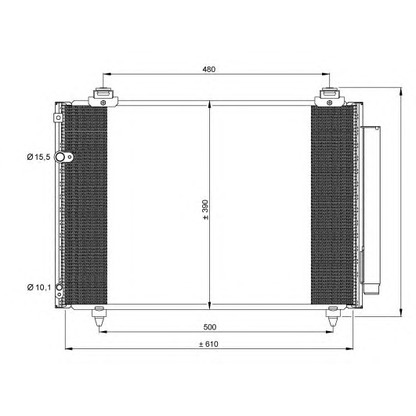 Photo Condenser, air conditioning NRF 35860