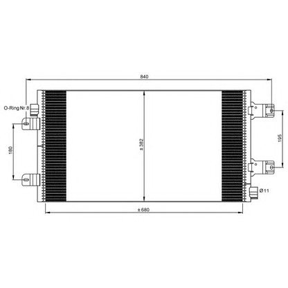 Foto Condensatore, Climatizzatore NRF 35880