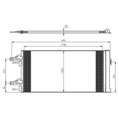 Photo Condenseur, climatisation NRF 35895