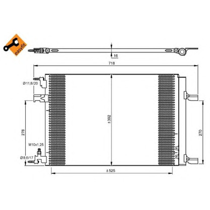 Foto Condensatore, Climatizzatore NRF 35918