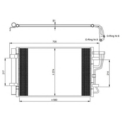 Foto Condensatore, Climatizzatore NRF 35963