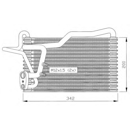 Photo Evaporator, air conditioning NRF 36036