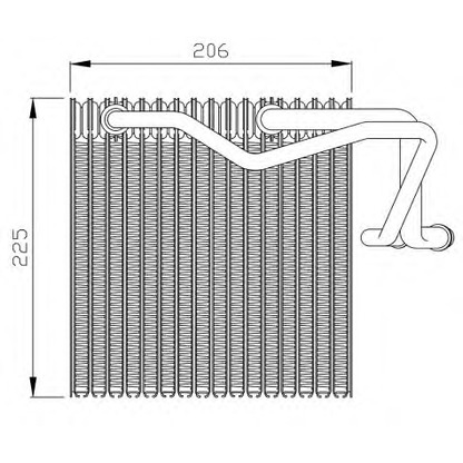 Foto Evaporatore, Climatizzatore NRF 36095