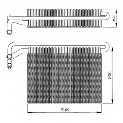 Foto Evaporador, aire acondicionado NRF 36096