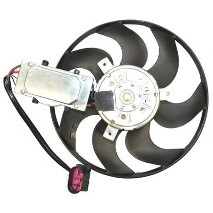 Photo Ventilateur, refroidissement du moteur NRF 47647