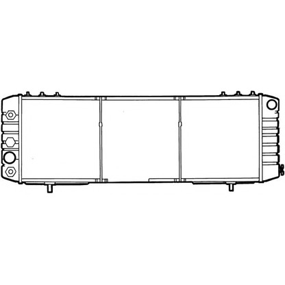 Photo Radiateur, refroidissement du moteur NRF 50391