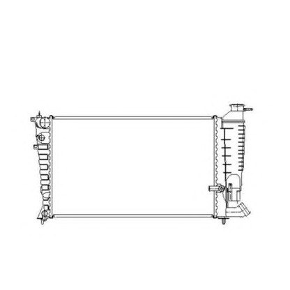 Photo Radiator, engine cooling NRF 50474