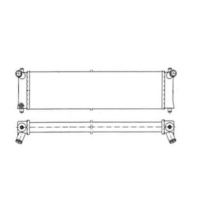 Photo Radiator, engine cooling NRF 50547