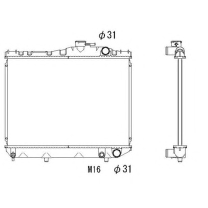 Foto Kühler, Motorkühlung NRF 506706