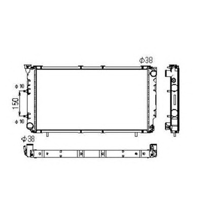 Foto Radiatore, Raffreddamento motore NRF 516671