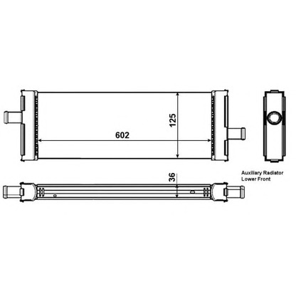 Foto Kühler, Motorkühlung NRF 53006