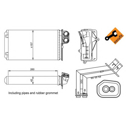 Photo Système de chauffage NRF 53216