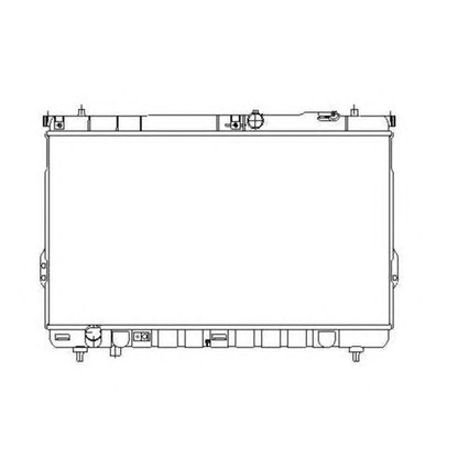 Photo Radiateur, refroidissement du moteur NRF 53358