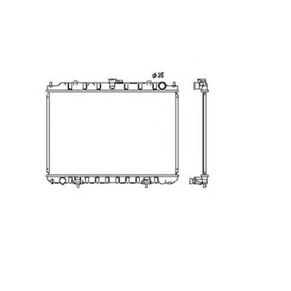 Photo Radiateur, refroidissement du moteur NRF 53451