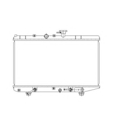 Foto Radiador, refrigeración del motor NRF 53485