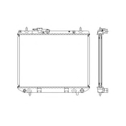 Photo Radiateur, refroidissement du moteur NRF 53536