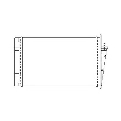 Photo Heat Exchanger, interior heating NRF 53564