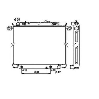 Foto Kühler, Motorkühlung NRF 53706