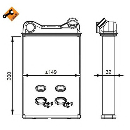 Photo Système de chauffage NRF 54292