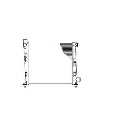 Photo Radiateur, refroidissement du moteur NRF 54717