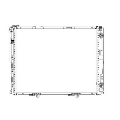 Photo Radiateur, refroidissement du moteur NRF 58156