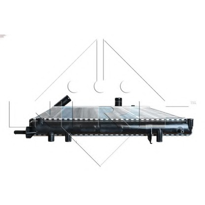 Photo Radiator, engine cooling NRF 58198