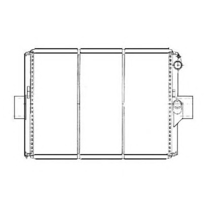 Foto Radiador, refrigeración del motor NRF 58883