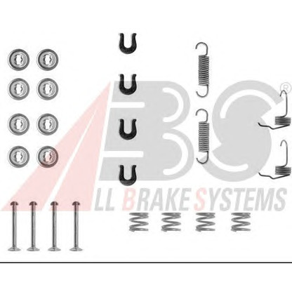 Foto Juego de accesorios, zapatas de freno A.B.S. 0655Q