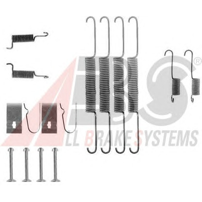 Photo Accessory Kit, brake shoes A.B.S. 0670Q