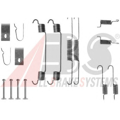 Zdjęcie Zestaw dodatków, szczęki hamulcowe A.B.S. 0675Q