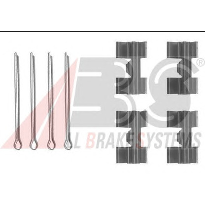 Foto Zubehörsatz, Scheibenbremsbelag A.B.S. 0969Q
