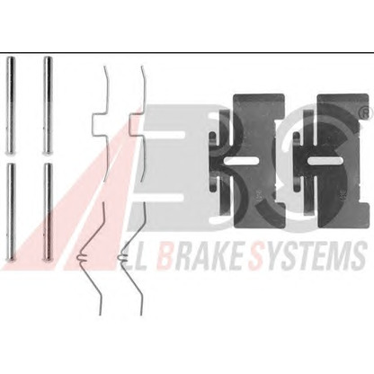 Foto Zubehörsatz, Scheibenbremsbelag A.B.S. 0974Q