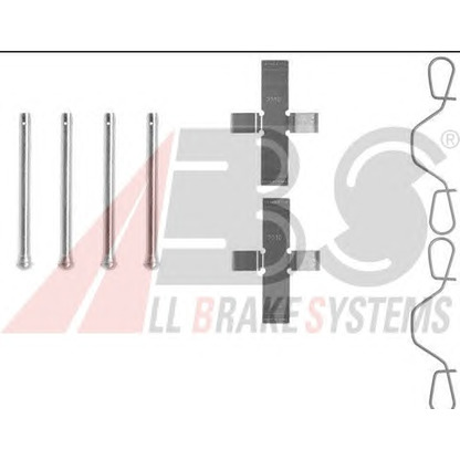 Foto Kit de accesorios, pastillas de frenos A.B.S. 0982Q