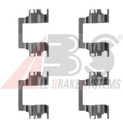 Zdjęcie Zestaw akcesoriów, klocki hamulcowe A.B.S. 1117Q