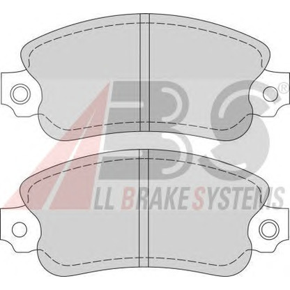 Photo Brake Pad Set, disc brake A.B.S. 361031