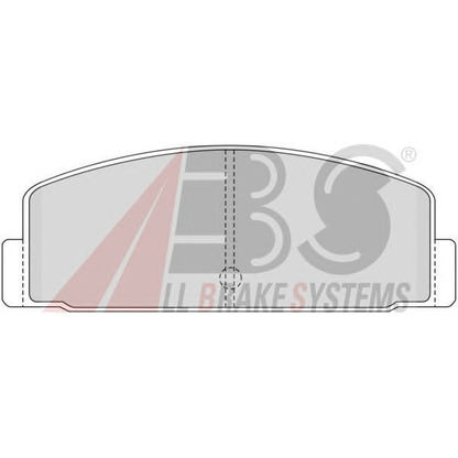 Photo Brake Pad Set, disc brake A.B.S. 36390