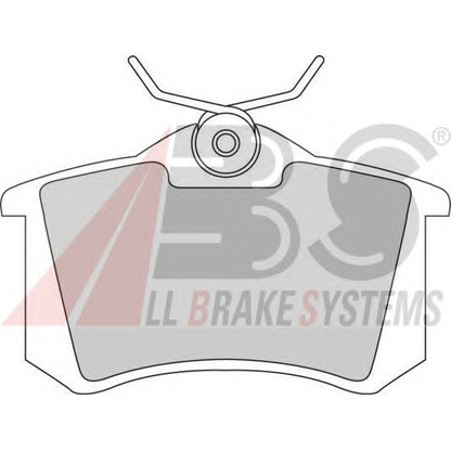 Photo Brake Pad Set, disc brake A.B.S. 366231OE