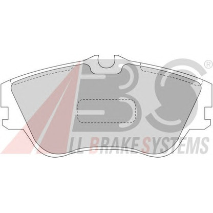 Photo Brake Pad Set, disc brake A.B.S. 36876