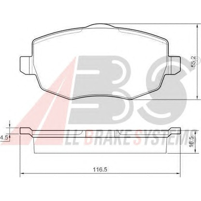 Photo Brake Disc A.B.S. 37444