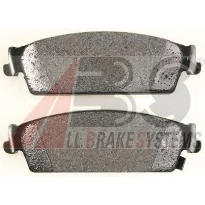 Photo Brake Pad Set, disc brake A.B.S. 38430