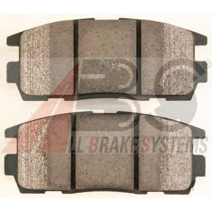 Photo Brake Pad Set, disc brake A.B.S. 38436