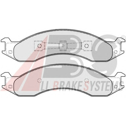 Photo Brake Pad Set, disc brake A.B.S. 38557